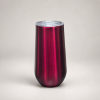 16oz Wine Flute Tumbler (Red)