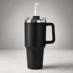 40oz Fanley Tumbler (Black)